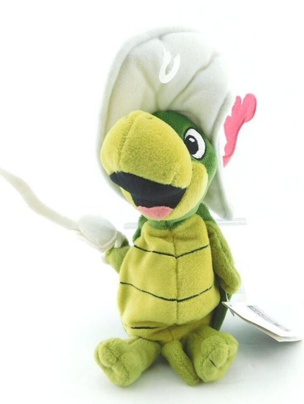 Vintage 1998 Warner Brothers Touche Turtle Bean Bag Plush Hanna-Barbera